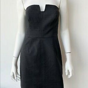 Trina Turk strapless black dress